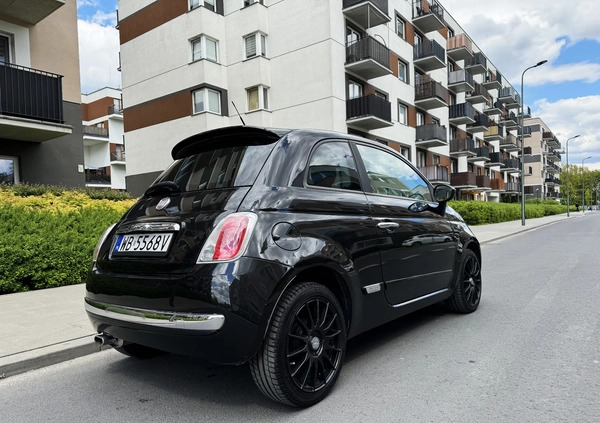 Fiat 500 cena 29999 przebieg: 134000, rok produkcji 2009 z Warszawa małe 407